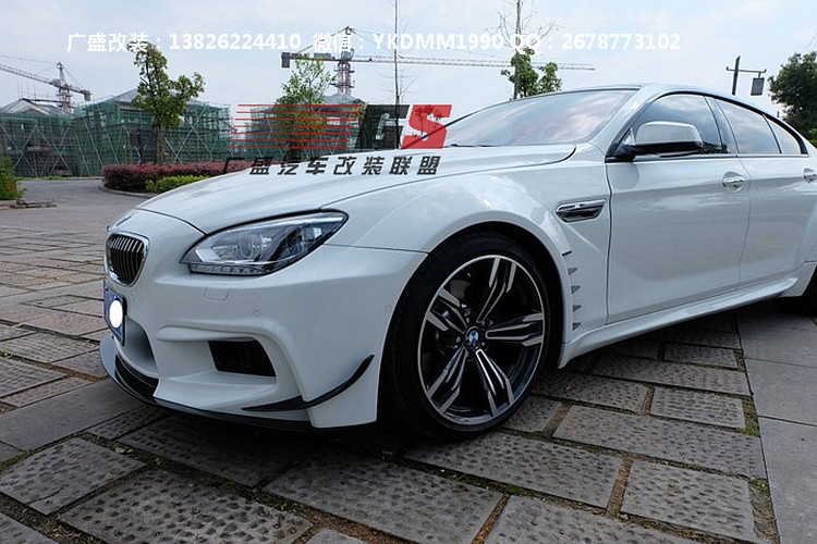 寶馬6系640i 650i F12 F13 F06改裝prior-design碳纖維機(jī)蓋大包圍