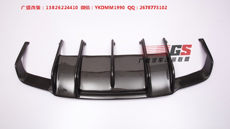 奔馳CLS300 CLS350 CLS60AMG改裝Renntech碳纖維后唇尾翼W218包圍