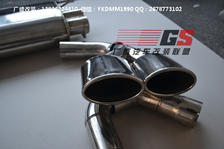 沃爾沃XC60改裝四出排氣管尾喉尾嘴 HEICO后唇后擾流XC60排氣管