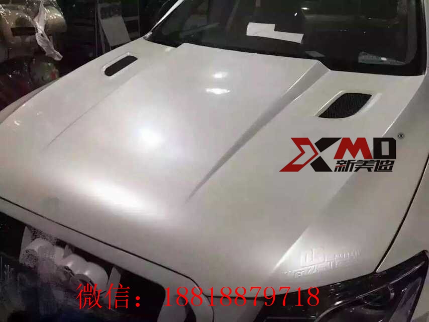 奧迪Q5改裝碳纖維開孔機(jī)蓋。散熱。通風(fēng)。工廠直銷