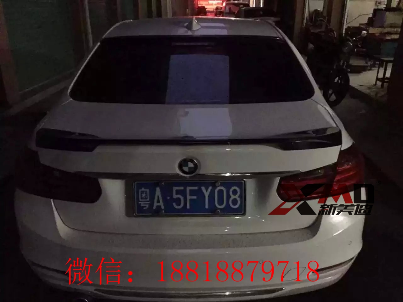 寶馬新3系 F30 F35 KT款碳纖維 雙面碳纖維 (1)