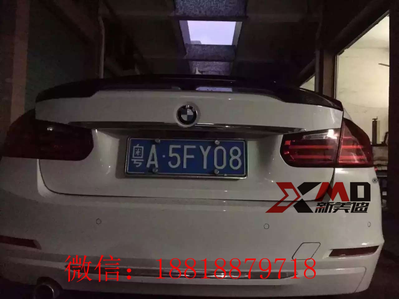 寶馬新3系 F30 F35 KT款碳纖維 雙面碳纖維 (1)