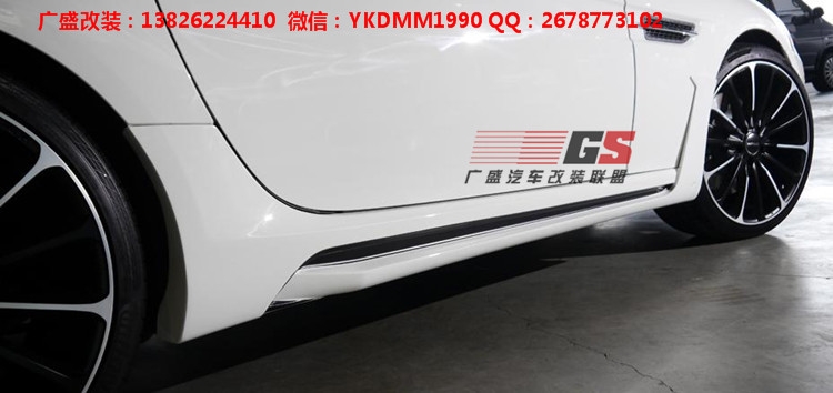 奔馳SLK200 SLK300 R172改裝WALD大包圍碳纖維尾翼后唇排氣管