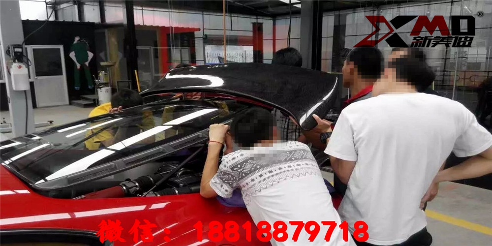 法拉利FERRARI F430改裝HAMANN空力套件碳纖維前后唇尾翼內(nèi)飾
