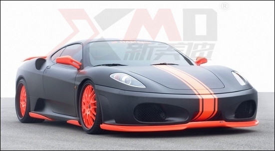 法拉利FERRARI F430改裝HAMANN空力套件碳纖維前后唇尾翼內(nèi)飾