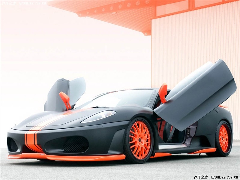 法拉利FERRARI F430改裝HAMANN空力套件碳纖維前后唇尾翼內(nèi)飾