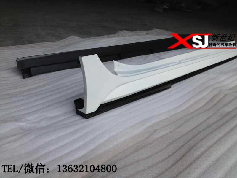 瑪莎拉蒂改裝碳纖維側(cè)裙吉博力Ghibli碳纖維套件前唇后包圍