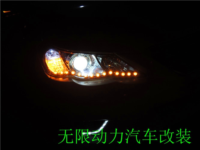 濰坊改燈,銳志改裝淚眼氙氣燈日行燈