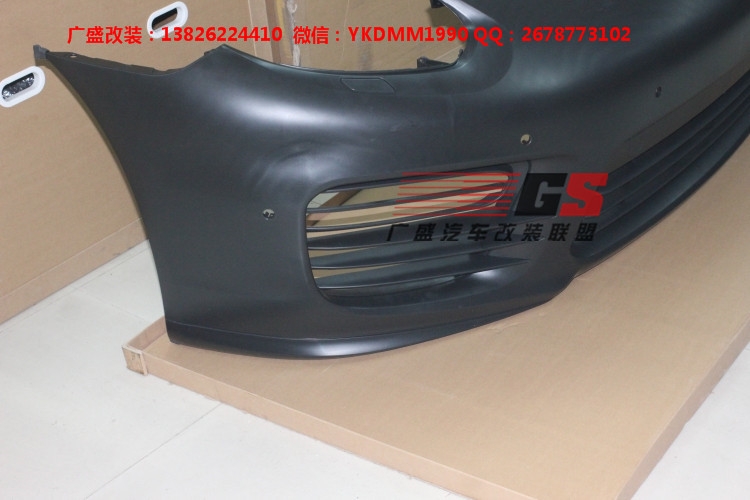 14 15保時捷Panamera970改裝Turbo大嘴前杠GTS大包圍日行燈排氣管