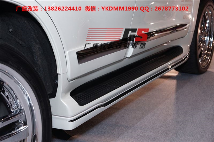 廣盛改裝日本正品狼炎ROWEN豐田TOYOTA蘭德酷路澤改裝大包圍尾翼