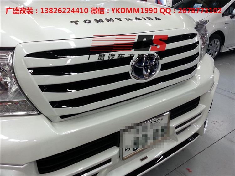 廣盛改裝日本正品狼炎ROWEN豐田TOYOTA蘭德酷路澤改裝大包圍尾翼