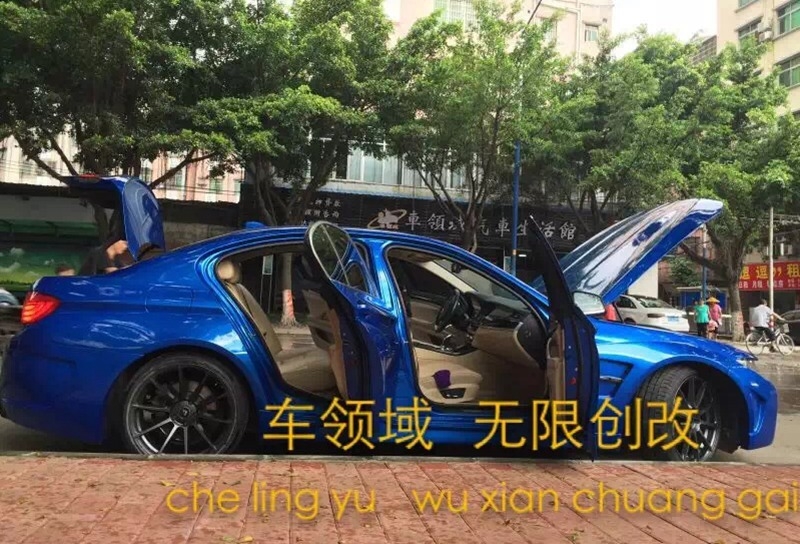 寶馬5系改哈曼刀鋒寬體包圍 車領(lǐng)域傾城之作