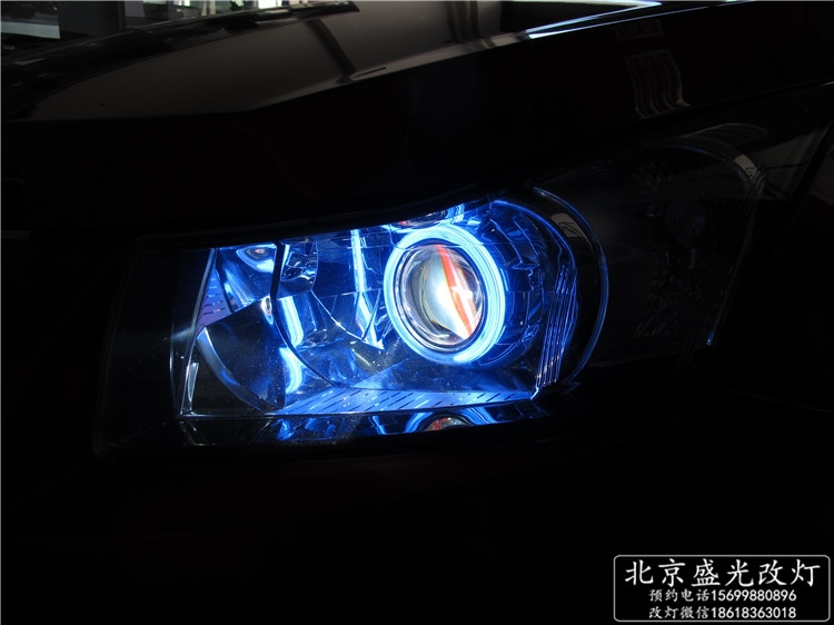 科魯茲改燈 科魯茲改海拉6雙光透鏡歐司朗氙氣大燈