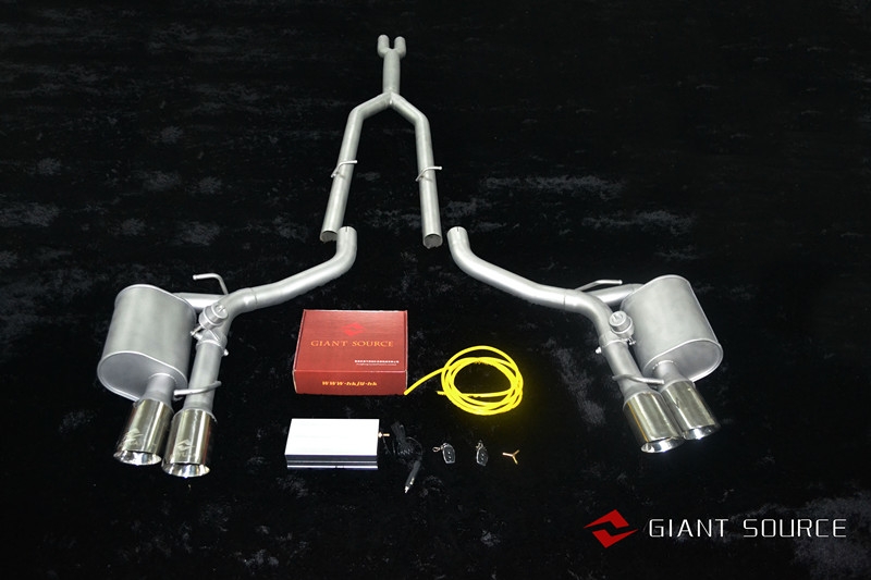 克萊斯特300C改裝giantsource閥門排氣中尾段