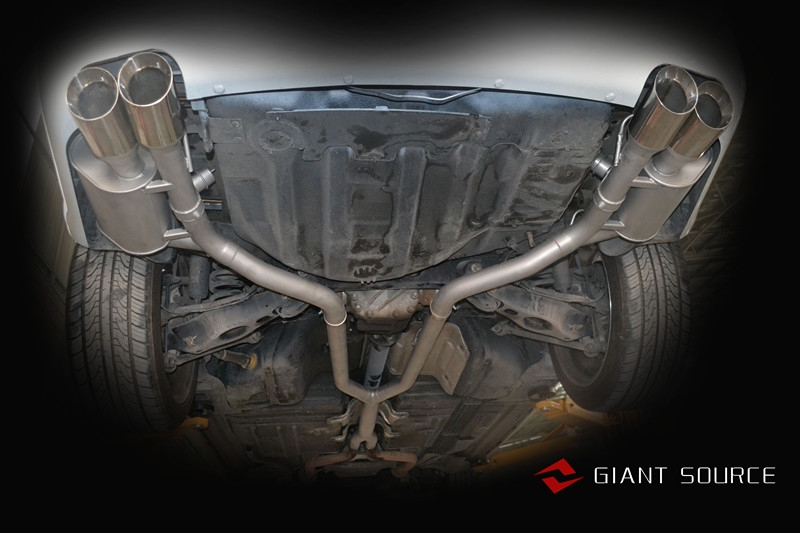 克萊斯特300C改裝giantsource閥門排氣中尾段