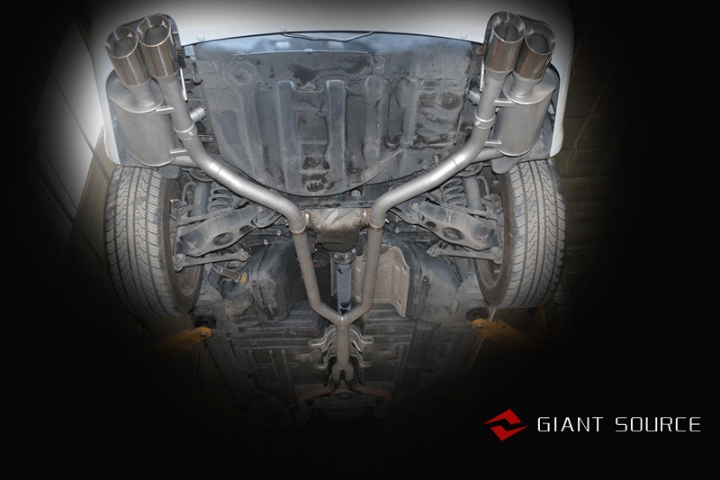 克萊斯特300C改裝giantsource閥門排氣中尾段