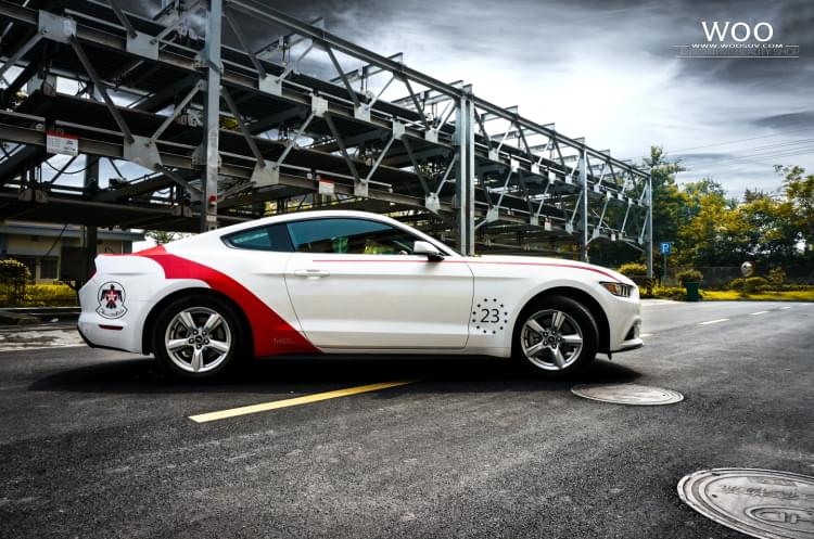 福特野馬Mustang【空軍雷鳥版拉花】