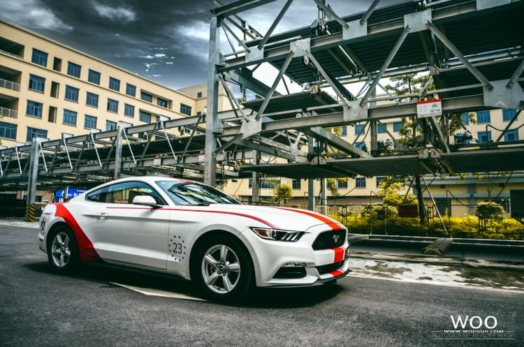 福特野馬Mustang【空軍雷鳥版拉花】