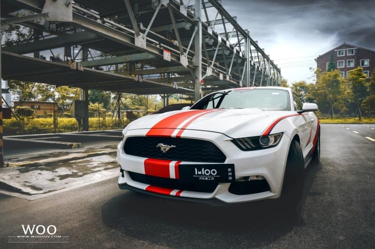 福特野馬Mustang【空軍雷鳥版拉花】