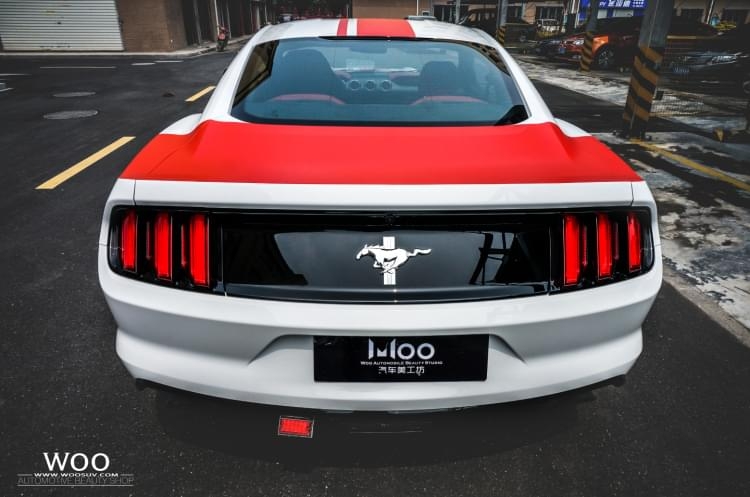 福特野馬Mustang【空軍雷鳥版拉花】