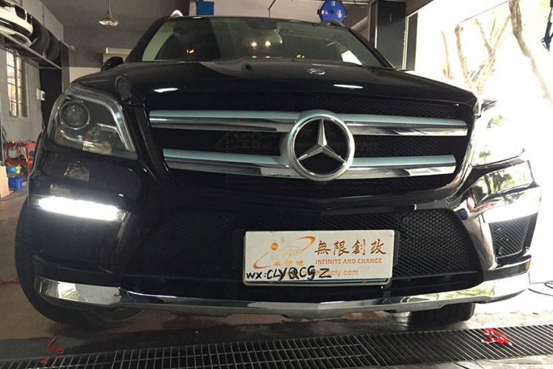 奔馳14 X166GL350 400 500改GL63GL65 AMG 大包圍