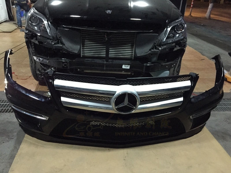 奔馳14 X166GL350 400 500改GL63GL65 AMG 大包圍