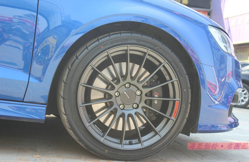 鋼炮S3換裝ENKEI RS05RR 競技血統(tǒng)輪轂