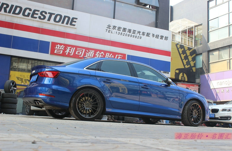 鋼炮S3換裝ENKEI RS05RR 競技血統(tǒng)輪轂