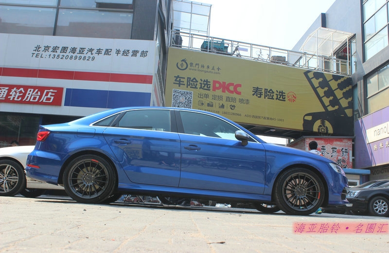 鋼炮S3換裝ENKEI RS05RR 競技血統(tǒng)輪轂