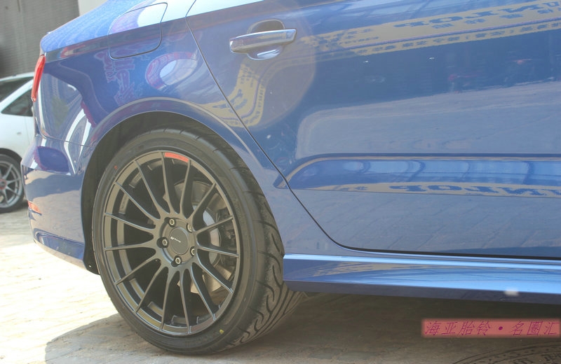 鋼炮S3換裝ENKEI RS05RR 競技血統(tǒng)輪轂