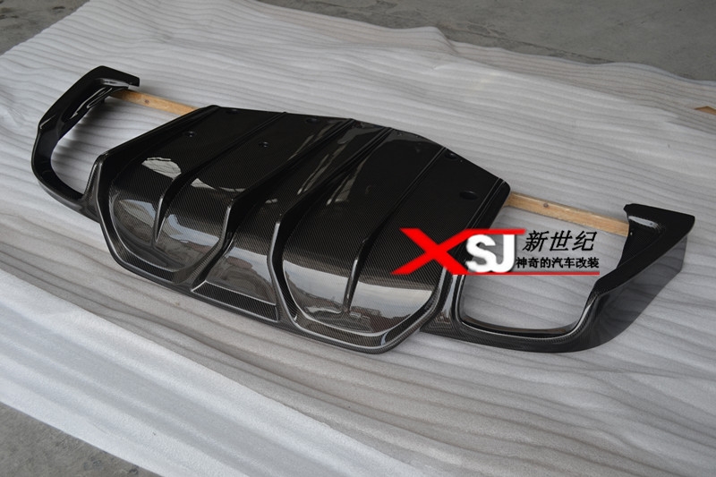 瑪莎拉蒂吉博力改aspec碳纖維后唇ghibli改裝碳纖維后唇套件