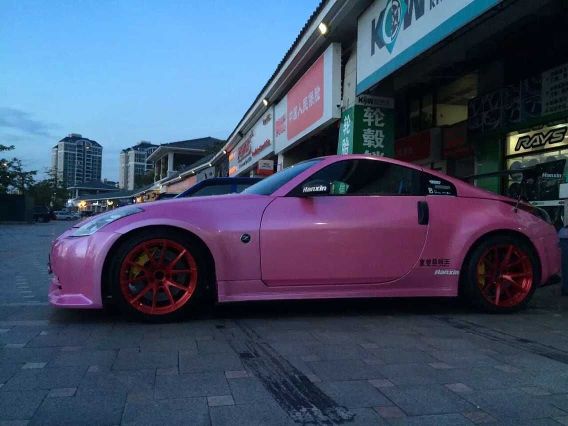 淑女350Z換裝facewheels fwd 111單片鍛造