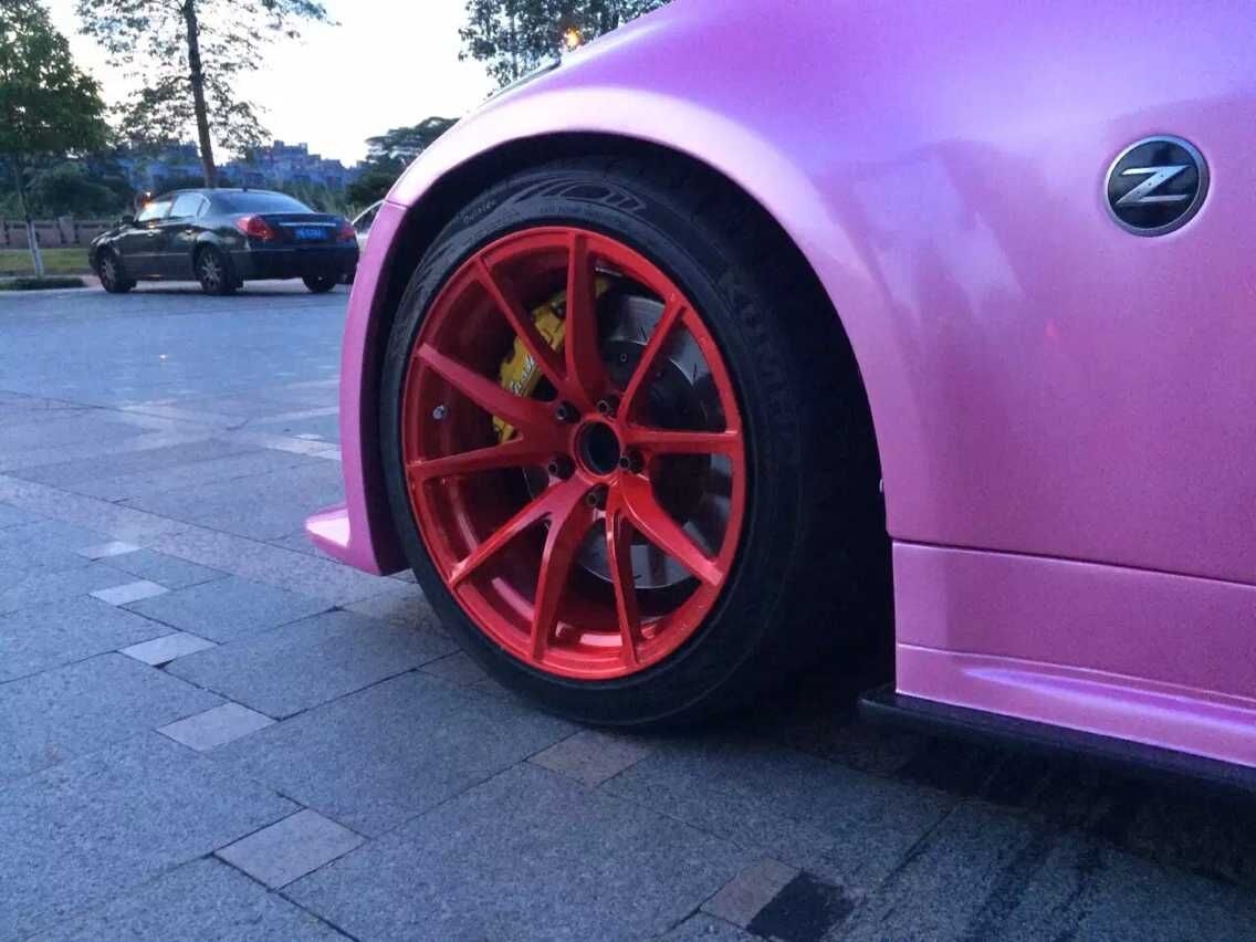 淑女350Z換裝facewheels fwd 111單片鍛造