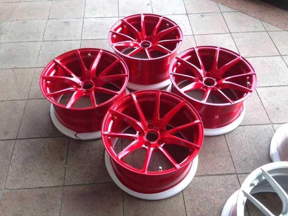 淑女350Z換裝facewheels fwd 111單片鍛造