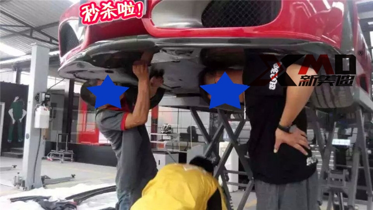 法拉利FERRARI F430改裝HAMANN空力套件碳纖維前后唇尾翼內(nèi)飾