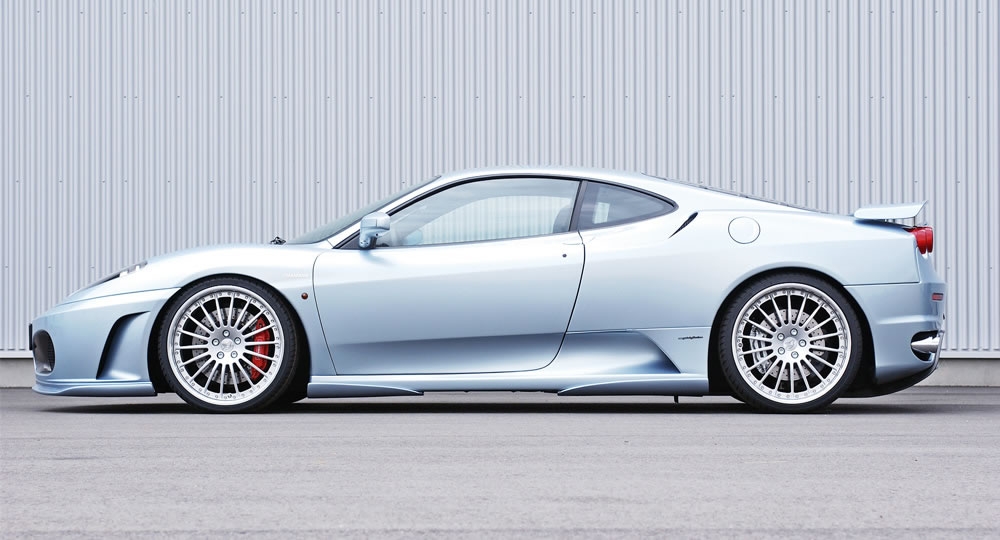 法拉利FERRARI F430改裝HAMANN空力套件碳纖維前后唇尾翼內(nèi)飾