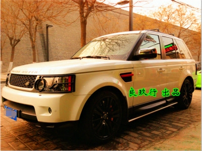 良玖行為路虎運(yùn)動(dòng)版升級意大利原裝進(jìn)口405超大盤剎車作業(yè)