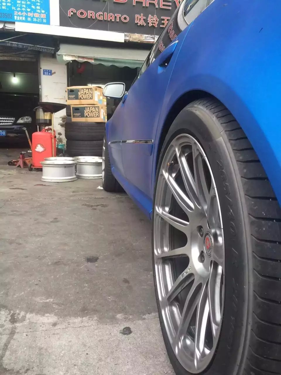 20寸 HRE．P43SC：裝S8．完美！