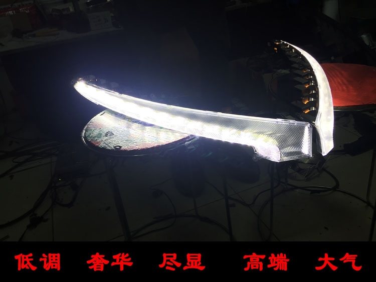 起亚K3改装车灯 大灯增亮 海拉五代透镜 北京驰远改灯