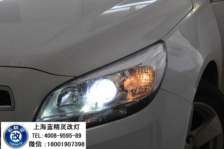 上海邁銳寶改燈 上海邁銳寶車燈改裝 邁銳寶改Q5雙光透鏡歐司朗氙氣大燈 嘉定改燈 松江改燈