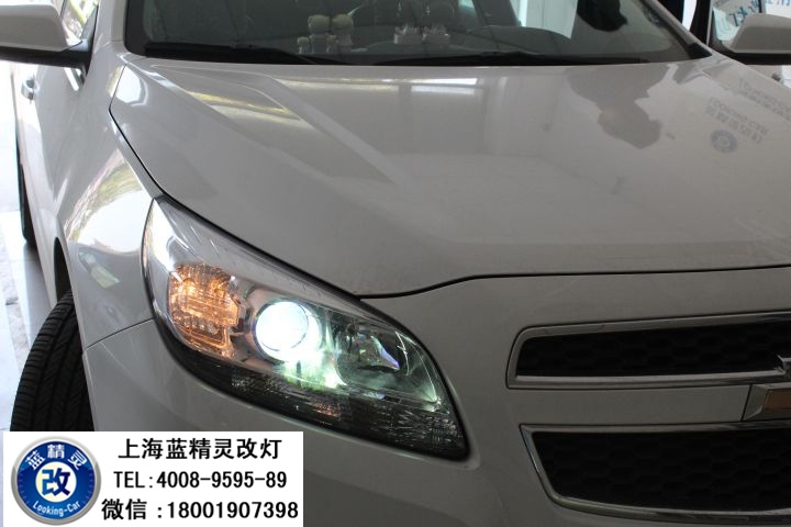 上海邁銳寶改燈 上海邁銳寶車燈改裝 邁銳寶改Q5雙光透鏡歐司朗氙氣大燈 嘉定改燈 松江改燈