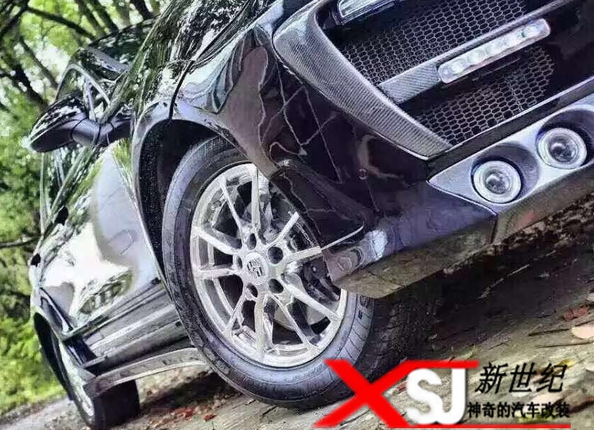 最新款卡宴958改裝lumma寬體大包圍改裝升級包圍套件前杠后杠lumma套件