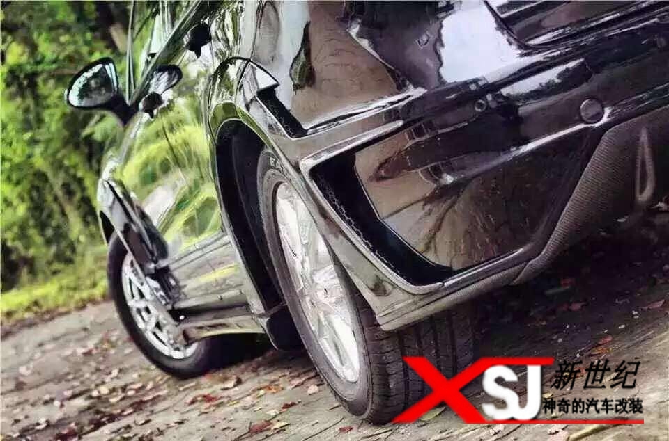 最新款卡宴958改裝lumma寬體大包圍改裝升級包圍套件前杠后杠lumma套件