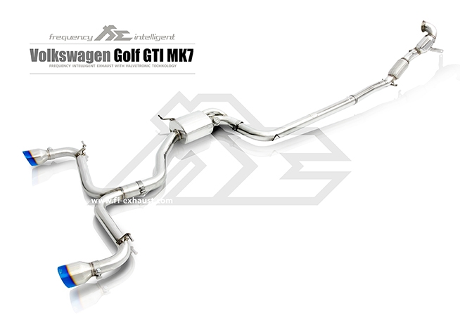 Fi-Exhaust Fi可變閥門排氣 大眾VW Golf GTi MK7