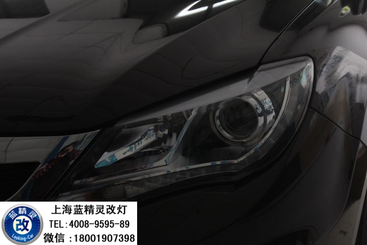 上海比亞迪S7改燈 上海比亞迪S7車燈改裝 比亞迪S7改海拉五雙光透鏡飛利浦XV氙氣大燈 S7車燈不亮怎么辦？