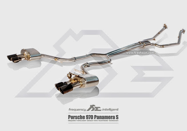 Fi-Exhaust Fi可變閥門排氣 保時捷Porsche 970 Panamera S