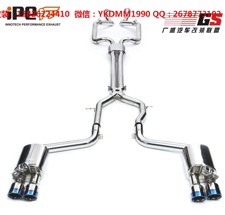 保時捷Porsche970 Panamera3.6 3.0T Turbo4.8L改裝IPE排氣管四出