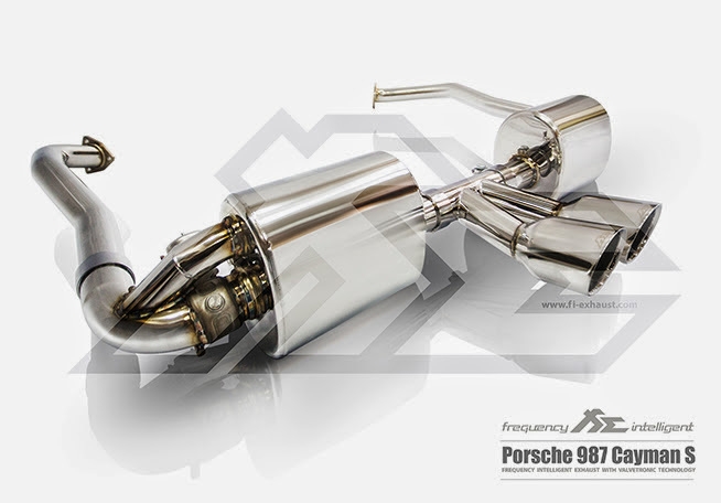 Fi-Exhaust Fi可變閥門排氣 保時捷Porsche 987 Cayman S