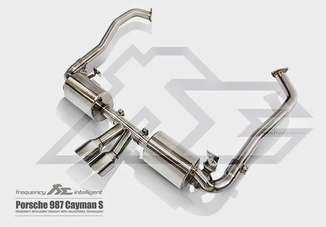 Fi-Exhaust Fi可變閥門排氣 保時捷Porsche 987 Cayman S