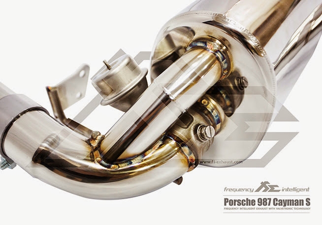 Fi-Exhaust Fi可變閥門排氣 保時捷Porsche 987 Cayman S